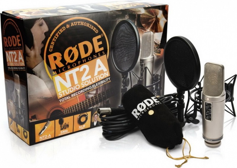 للبيع مايكروفون كوندنسر RODE NT2-A إذاعي, الضفة » جنين